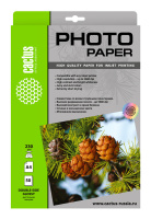 Фотобумага для струйных принтеров Cactus CS-GA423050DS A4, 50 листов, 230г/м2, белая, глянцевая