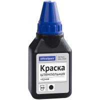 Штемпельная краска универсальная Officespace 50мл, черная