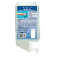 Антисептик в картридже Keman Аквариус A4 1л, спиртовой, гель, 100086-А1000