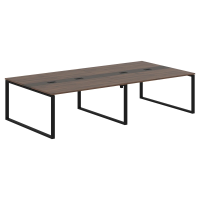 Конференц стол EQCT 3116 Дуб Денвер темный/Черный 3126х1606х750 EDIS