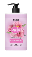 Жидкое мыло с дозатором Effect Sanfito 1л, цветочный микс