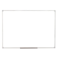 Доска магнитно-маркерная Staff 45х60см, белая, лаковая, пластиковая рама, полочка