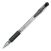 Ручка гелевая Uni UM-151, 0.25мм, черная