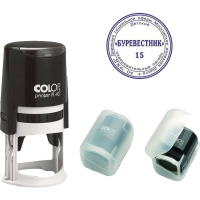 Оснастка для круглой печати Colop Printer d=40мм, черная, в боксе