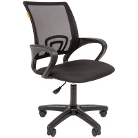 Кресло офисное Chairman 696 LT ткань, черная, крестовина пластик