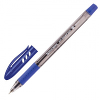 Шариковая ручка Brauberg Black Tone синяя, 0.7мм, тонированный корпус