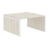 Стол 2-х местный XQPWST 1414 Сосна Эдмонт/Белый 1400х1406х750 XTEN-QP