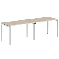 Стол на 2 рабочих места Skyland Xten-S XWST 2470, двухместный, бук тиара, 2400х700х750мм