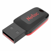 USB флешка Netac U197 8 Гб, черный, USB 2.0, NT03U197N-008G-20BK