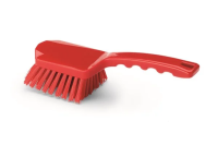 Щетка для мытья короткая Igeax,  285 мм,  жёсткий ворс,   (красный цвет), 1007RT