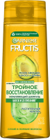 Шампунь Garnier Fructis Тройное Восстановление укрепляющий, 400мл
