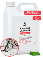 Универсальный моющий концентрат Grass Cement Cleaner 5л, для уборки после строительства и ремонта, 125305
