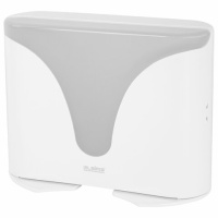 Диспенсер для полотенец листовых Laima Extra Professional H2, белый