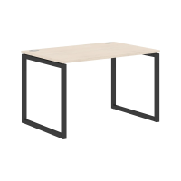 Стол прямой XQST 128 Бук Тиара/Антрацит 1200х800х750 XTEN-Q