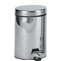 Мусорное ведро с педалью Nofer нерж.сталь 20л, 09100.20.B