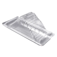 Контейнер одноразовый с крышкой Полиэр для сэндвичей СпК-1908, 480шт/уп