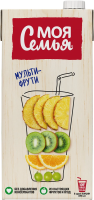 Напиток сокосодержащий Моя семья Мульти-Фрутти, 1.93л