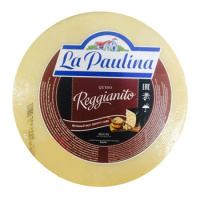 Сыр твердый La Paulina Reggianito 45%, 1кг