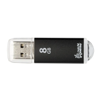 USB флешка Smart Buy V-Cut 8Gb, 15/5 мб/с, черный