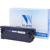 Картридж лазерный Nv Print CF360XBk, черный, совместимый