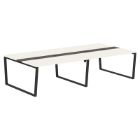 Конференц стол EVCT 3116 Ясень Траун/Черный 3126х1606х750 EDIS