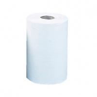 Бумажные полотенца Merida Классик Мини в рулоне с центральной вытяжкой, белые, 100м, 1 слой