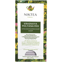 Чай Niktea Mix Красная поляна травяной, 25 пакетиков