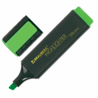 Текстовыделитель Brauberg Original зеленый, 1-5мм