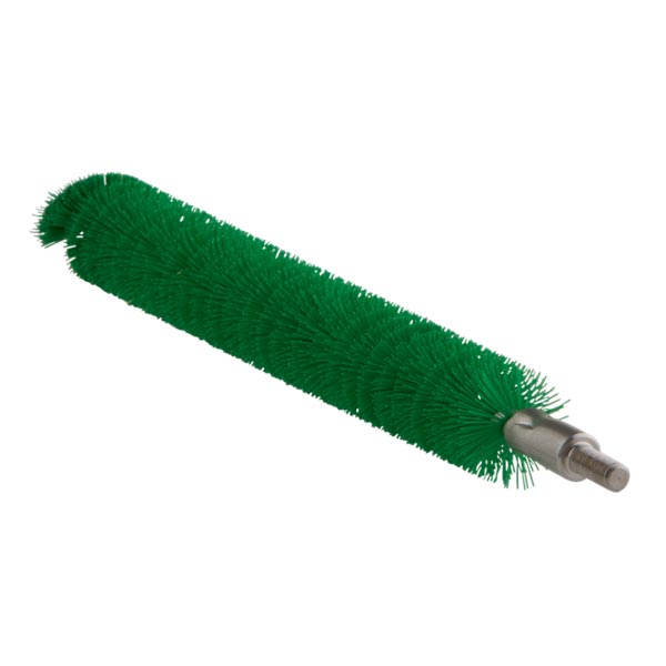 фото: Ерш для чистки труб Vikan 53652 d=20мм, 20см, средний ворс, зеленый, для гибких ручек