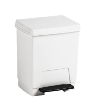 Мусорное ведро Nofer пластик 8л, с педалью, 14025.W