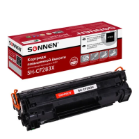 Картридж лазерный Sonnen SH-CF283X для HP Laser Jet Pro MFP M225DN/M225DW/M201DW, ресурс 2200 стр