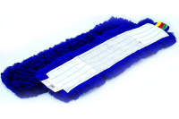 Плоский моп 80см, акрил, синий, AL3516
