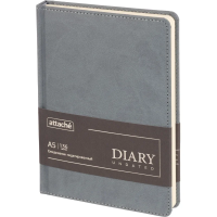 Ежедневник недатированный ATTACHE Classic А5, 140х200мм, 136л, серый