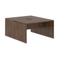 Стол двойной ED2ST 1380 Дуб Денвер тёмный/Черный 1360х1606х750 EDIS