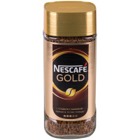 Кофе растворимый Nestle Gold, 95г, стекло