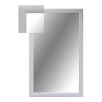 Зеркало настенное Attache 1801 СЕ-1 серебро, 1000х600мм