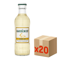 Напиток The Gardenist Имбирный эль тоник газированный, 200мл x 20 шт