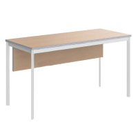 Стол прямой Skyland Imago-S СП-3.1SD, клен/белый полуматовый, 1400х600х755мм