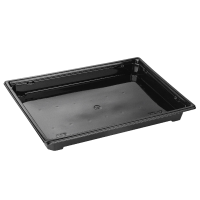 METRO PROFESSIONAL Контейнер для суши пластиковый черный 25см, 110шт