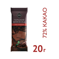 Шоколад Rioba Горький, 20г