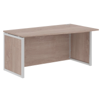 Стол эргономичный XQPCT 169H(R) Дуб Сонома/Алюминий 1600х900х750 XTEN-QP