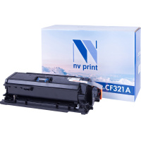 Картридж лазерный Nv Print CF321AC, голубой, совместимый