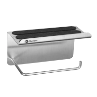 Держатель туалетной бумаги Merida Stella R U4MS.R, матовый, с полкой