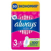 Прокладки Always Ultra Super quatro 30шт