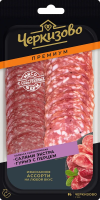 Ассорти колбас Черкизово Премиум салями гурмэ сырокопченое нарезка, 85г