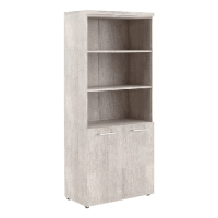 Шкаф высокий Skyland Torr-Z THC 85.5, дуб каньон, 854х452х1968мм, с одним комплектом малых дверей, с топом