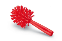 Щетка-ерш для очистки труб Igeax,  с резьбой для рукоятки,  O90 мм,  средний ворс,   (красный цвет),
