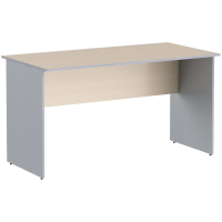 Стол прямой Skyland Imago СП-3, Клен Металлик, 1400х720х755мм, прямой