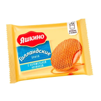 Вафли Яшкино Голландские с карамельной начинкой, 36г