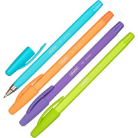 Ручка шариковая Attache Joy 0,5мм, синий, шарик., неавт., б/манж.